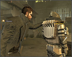 3 - (1) Peaceful solution: Getting out of the construction site - Find Vasili Sevchenkos GPL Device - Deus Ex: Human Revolution - Game Guide and Walkthrough