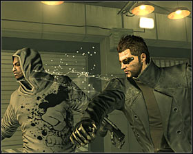 4 - (4) Aggressive solution: Getting into the Harvesters hideout - Find Vasili Sevchenkos GPL Device - Deus Ex: Human Revolution - Game Guide and Walkthrough