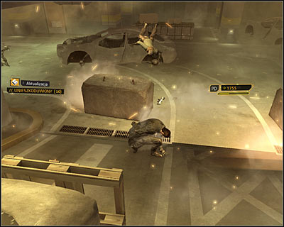 It would be good to stay on level -2 and wait for remaining enemies - (5) Aggressive solution: Going through the Harvesters hideout - Find Vasili Sevchenkos GPL Device - Deus Ex: Human Revolution - Game Guide and Walkthrough
