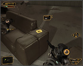 A room in the north-western part of level -2 is a lab and if you didnt manage to save Malik at the construction site, now youll find her body here #1 (otherwise there will be nothing on the table) - (1) Leaving the Harvesters hideout - Stowing Away - Deus Ex: Human Revolution - Game Guide and Walkthrough