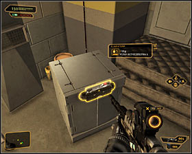 Start exploring the southern part of level -2 now - the barracks - (1) Leaving the Harvesters hideout - Stowing Away - Deus Ex: Human Revolution - Game Guide and Walkthrough