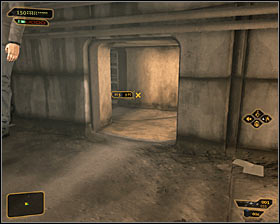 2 - (2) Reaching the Belltowers port - Stowing Away - Deus Ex: Human Revolution - Game Guide and Walkthrough