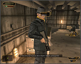 Head north and then turn west #1 - (2) Reaching the Belltowers port - Stowing Away - Deus Ex: Human Revolution - Game Guide and Walkthrough