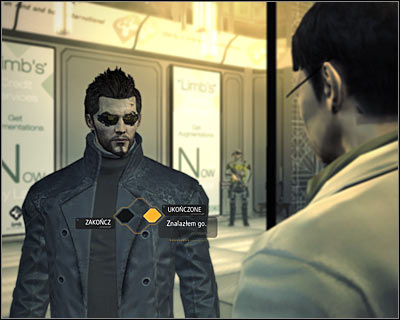 You have to return to Dr - Talion A.D. (steps 4-6) - Side quests - Deus Ex: Human Revolution - Game Guide and Walkthrough