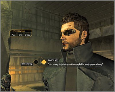 Instead of starting the fight, choose a dialog option to persuade Zelazny to stop further actions - Talion A.D. (steps 4-6) - Side quests - Deus Ex: Human Revolution - Game Guide and Walkthrough
