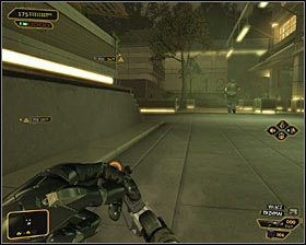 8 - (1) Peaceful solution: Reaching the main square - Rescuing Megan and Her Team - Deus Ex: Human Revolution - Game Guide and Walkthrough
