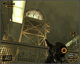 9 - (2) Disabling the signal jammer - Rescuing Megan and Her Team - Deus Ex: Human Revolution - Game Guide and Walkthrough