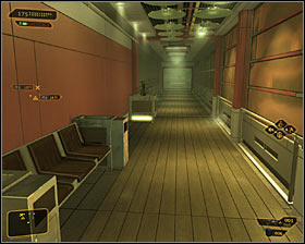 Nia Colvin stays on the second floor of the northeastern Micro-Gen Lab building and the easiest way to get there is to use a bridge which connects both labs - (4) Peaceful solution: Finding Nia Colvin - Rescuing Megan and Her Team - Deus Ex: Human Revolution - Game Guide and Walkthrough