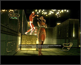 The game will display now a short cut-scene on a conversation with Zhao Run Yu - (7) Reaching the underground bunker - Rescuing Megan and Her Team - Deus Ex: Human Revolution - Game Guide and Walkthrough