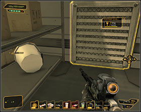 In the south-eastern part of this floor you can explore a small storage room #1 - (2) Reaching the tower top - Shutting Down Darrows Signal - Deus Ex: Human Revolution - Game Guide and Walkthrough