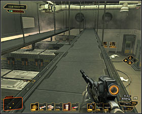 Now you have to get to the western exit from the server room #1 - (6) Peaceful solution: Reaching the William Taggarts hideout - Shutting Down Darrows Signal - Deus Ex: Human Revolution - Game Guide and Walkthrough