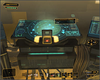 If you want to send Darrows message, you have to interact with a central terminal (screen above) - List of endings - Endings - Deus Ex: Human Revolution - Game Guide and Walkthrough