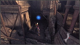 Go down - Mission 02: La Porte De L'Enfer - WALKTHROUGH - Devil May Cry 4 - Game Guide and Walkthrough