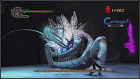 This boss has two forms - Mission 04: Cold blooded - WALKTHROUGH - Devil May Cry 4 - Game Guide and Walkthrough