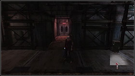 There are some Bianco Agnelos to destroy and secret mission 04 (on the left side of the body in the cage) - Mission 06: Resurrection - WALKTHROUGH - Devil May Cry 4 - Game Guide and Walkthrough