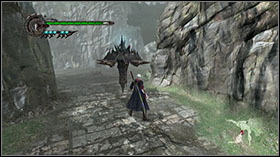 Pass through Ancient Plaza destroying Chimeras on your way - Mission 07: The She-Viper - WALKTHROUGH - Devil May Cry 4 - Game Guide and Walkthrough