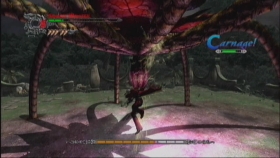 Echidna could a little harder to beat than before because you don't have Snatch this time - Mission 13: The Devil Returns - WALKTHROUGH - Devil May Cry 4 - Game Guide and Walkthrough