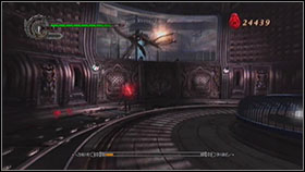 Angus is not you main enemy in this room - Mission 6: Resurrection - Missions - Devil May Cry 4 (PC) - Game Guide and Walkthrough