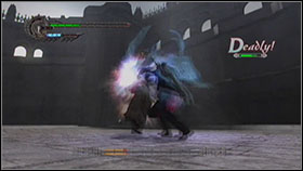 Sanctus is very easy to beat - Mission 11: The Ninth Circle - Missions - Devil May Cry 4 (PC) - Game Guide and Walkthrough