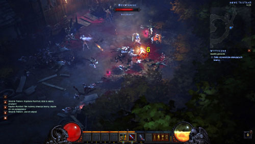 Monsters will start appearing close to the woods to the east - The Fallen Star - Quests - Diablo III - Game Guide and Walkthrough