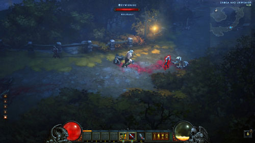 You will begin the game on the Road Next to the Cliff - The Fallen Star - Quests - Diablo III - Game Guide and Walkthrough