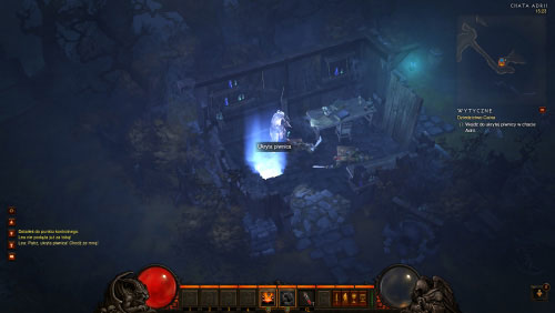 Leah should automatically enter the cellar and you must follow her - The Legacy of Cain - Quests - Diablo III - Game Guide and Walkthrough