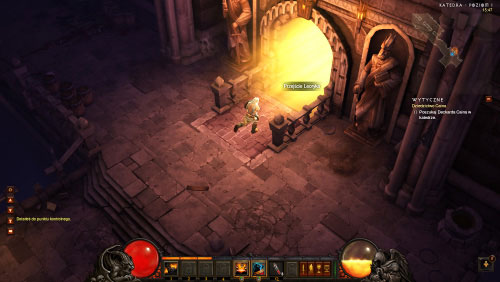 Continue exploring the cathedral until you find an exit leading to Leorics Passage - The Legacy of Cain - Quests - Diablo III - Game Guide and Walkthrough