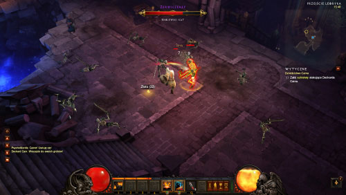 You'll witness a short cut-scene and it'll inform you that Deckard Cain is in danger - The Legacy of Cain - Quests - Diablo III - Game Guide and Walkthrough