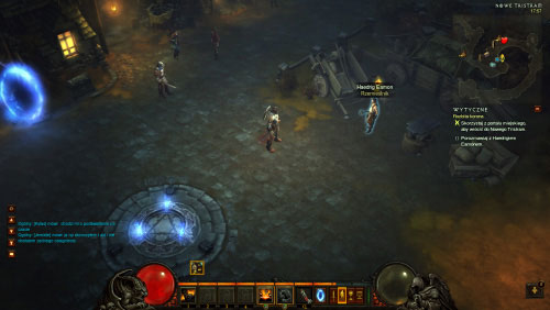 You will appear in the town square - A Shattered Crown - Quests - Diablo III - Game Guide and Walkthrough