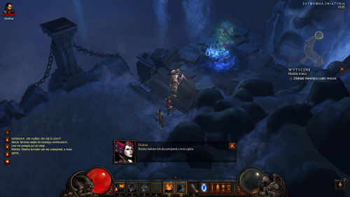 Notice that a nearby passageway was opened - The Broken Blade - Quests - Diablo III - Game Guide and Walkthrough