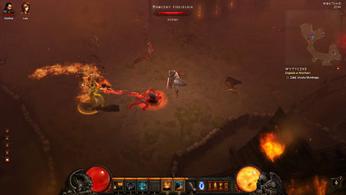 Maghda will suddenly appear near your position - The Doom in Wortham - Quests - Diablo III - Game Guide and Walkthrough