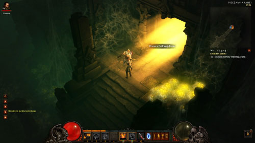 Your primary objective is to locate the passageway leading to the queen's chamber - Trailing the Coven - Quests - Diablo III - Game Guide and Walkthrough