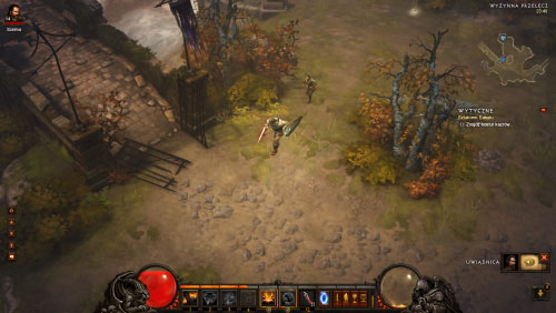 This is a rather small area, however you can find a new waypoint here - Trailing the Coven - Quests - Diablo III - Game Guide and Walkthrough
