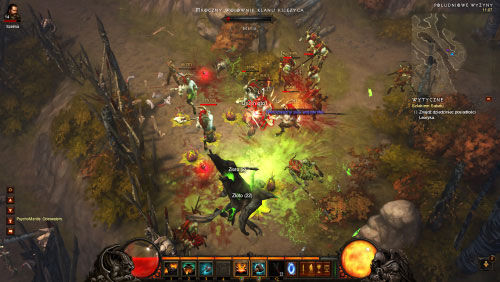 Keep heading up the barricade, using a narrow path and eliminating all the monsters you encounter - Trailing the Coven - Quests - Diablo III - Game Guide and Walkthrough