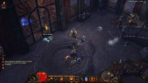 This quest starts of course inside the Leoric's Manor - The Imprisoned Angel - Quests - Diablo III - Game Guide and Walkthrough