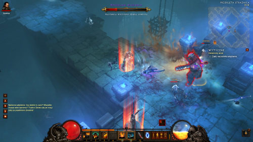 Once you've released all six souls mentioned by Queen Asylla proceed to the central area of the prison and you should encounter a Warden surrounded by Savage Fiends - The Imprisoned Angel - Quests - Diablo III - Game Guide and Walkthrough