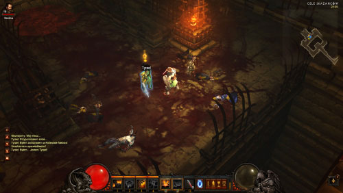 Talk to Tyrael again before leaving the Cells of the Condemned - Return to New Tristram - Quests - Diablo III - Game Guide and Walkthrough