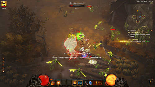 Your objective is to destroy four Carrion Nests that are responsible for breeding Carrion Birds - Carrion Farm - Events - Diablo III - Game Guide and Walkthrough