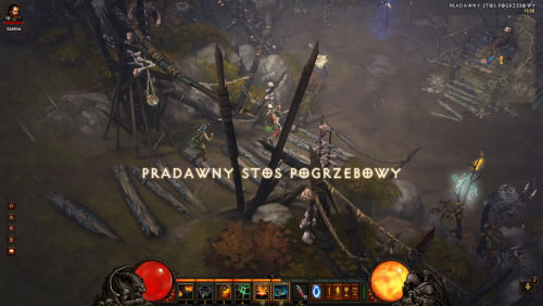 This event may be started while exploring the Southern Highlands and to be more specific by finding a small village with an ancient funeral stack - Revenge of Gharbad - Events - Diablo III - Game Guide and Walkthrough