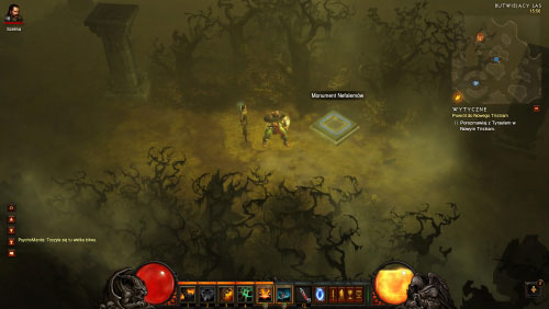 While exploring the Festering Woods you may find one more thing and that is a Nefalem monument - An Endless War - Events - Diablo III - Game Guide and Walkthrough