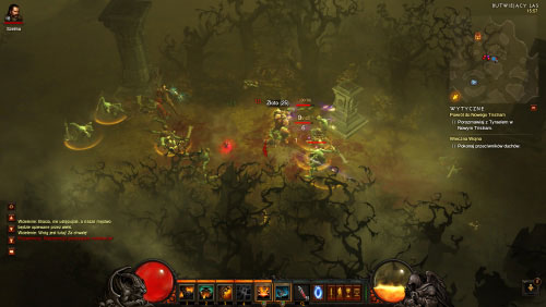 Monsters will appear in the area and they're the same ones you've already met while exploring the forest - An Endless War - Events - Diablo III - Game Guide and Walkthrough