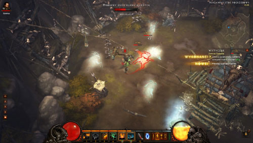 There are two totems in the village and once you've destroyed the first one you're going to be attacked by Dark Moon Clan Spirits - Revenge of Gharbad - Events - Diablo III - Game Guide and Walkthrough
