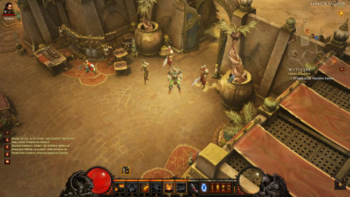 Before you leave the bazaar you should spend some time to explore this area and to meet the merchants - Shadows in the Desert - Quests - Diablo III - Game Guide and Walkthrough
