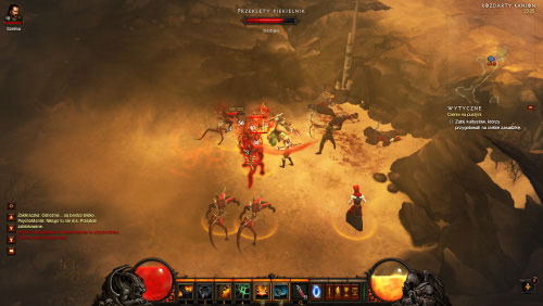 Continue to follow a narrow path and eventually you'll encounter a blocked passageway - Shadows in the Desert - Quests - Diablo III - Game Guide and Walkthrough