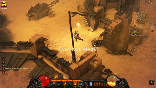 Your main objective is to find Khasim Outpost and sadly you can't get there simply by using the main path, because it's blocked - The Road to Alcarnus - Quests - Diablo III - Game Guide and Walkthrough