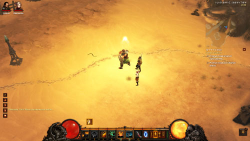 Your objective is to locate entrances to two locations - to a Secret Altar and to a Hidden Conclave - Shadows in the Desert - Quests - Diablo III - Game Guide and Walkthrough