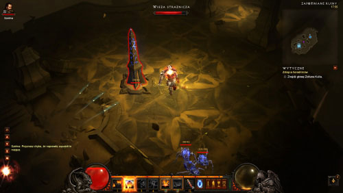 The portal will transport you to an entirely new area and your objective is to find Zoltun Kulle's head - Betrayer of the Horadrim - Quests - Diablo III - Game Guide and Walkthrough