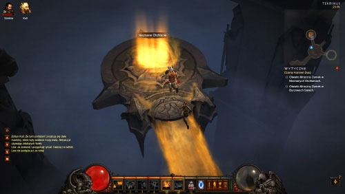 Listen to a new conversation and then approach a portal which will transport you to the Unknown Depths - The Black Soulstone - Quests - Diablo III - Game Guide and Walkthrough