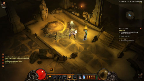 The event will automatically start upon entering the underground location - The Idol of Rygnar - Events - Diablo III - Game Guide and Walkthrough