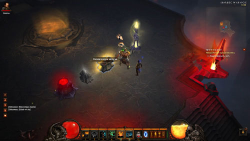 Once you've been transported to The Crumbling Vault Treasure Room you can stop worrying about the time limit and the event will officially end - The Crumbling Vault - Events - Diablo III - Game Guide and Walkthrough